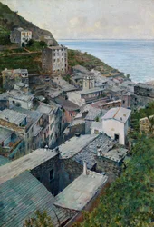 Roofs in Riomaggiore